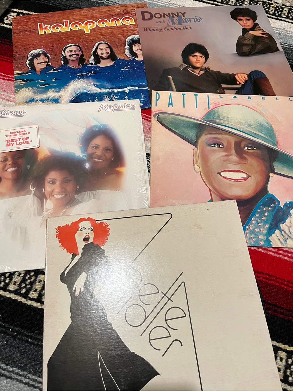 Vintage Vinyl Record Cover Art Pack - Multi-Color Album Covers